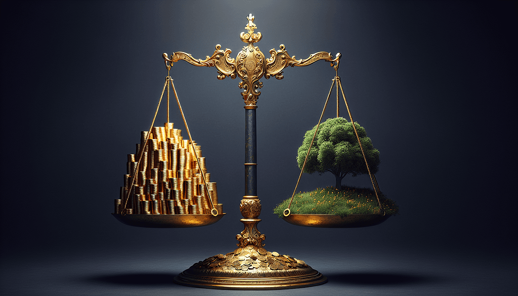 How Can I Effectively Balance Short-term Profitability Goals With The Broader Vision Of Creating Enduring Value For Future Generations Through My Business And Investment Decisions?