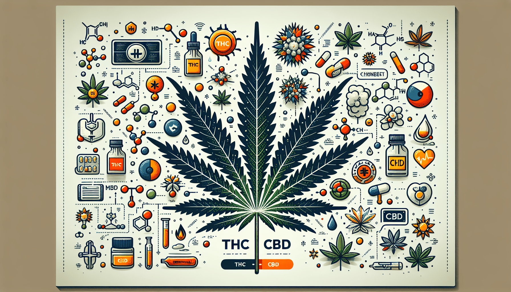 What Are The Differences Between THC And CBD? What Are The Differences Between THC And CBD?