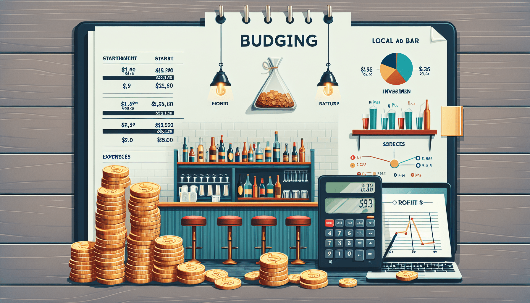 How To Create A Budget For Opening And Running A Bar Business?