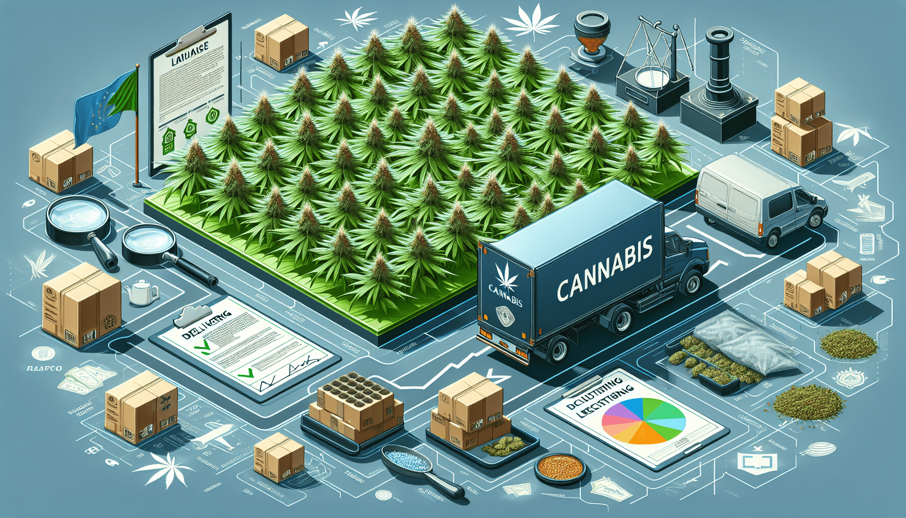 Overview Of Cannabis Delivery Service Regulations.