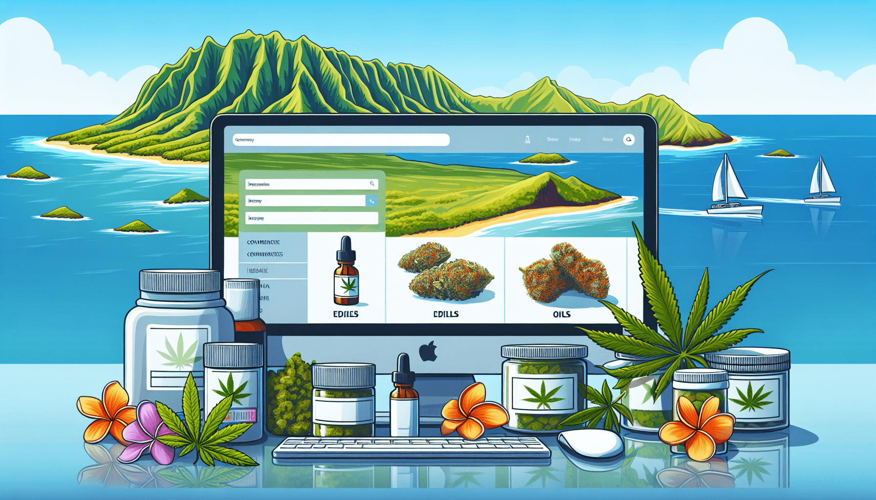 Legal Implications Of Selling Cannabis Online In Hawaii.