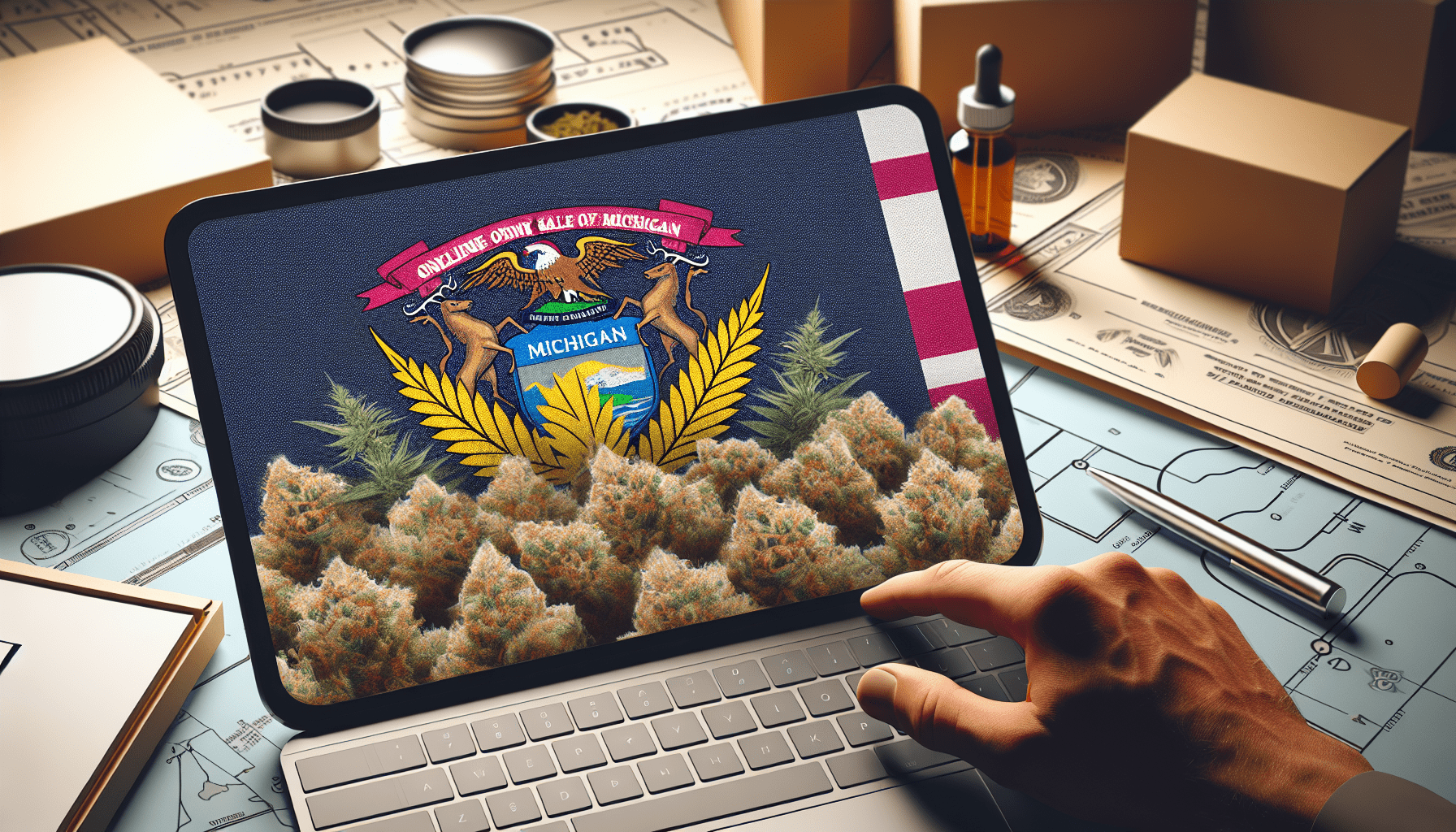 Legal Implications Of Selling Cannabis Online In Michigan.