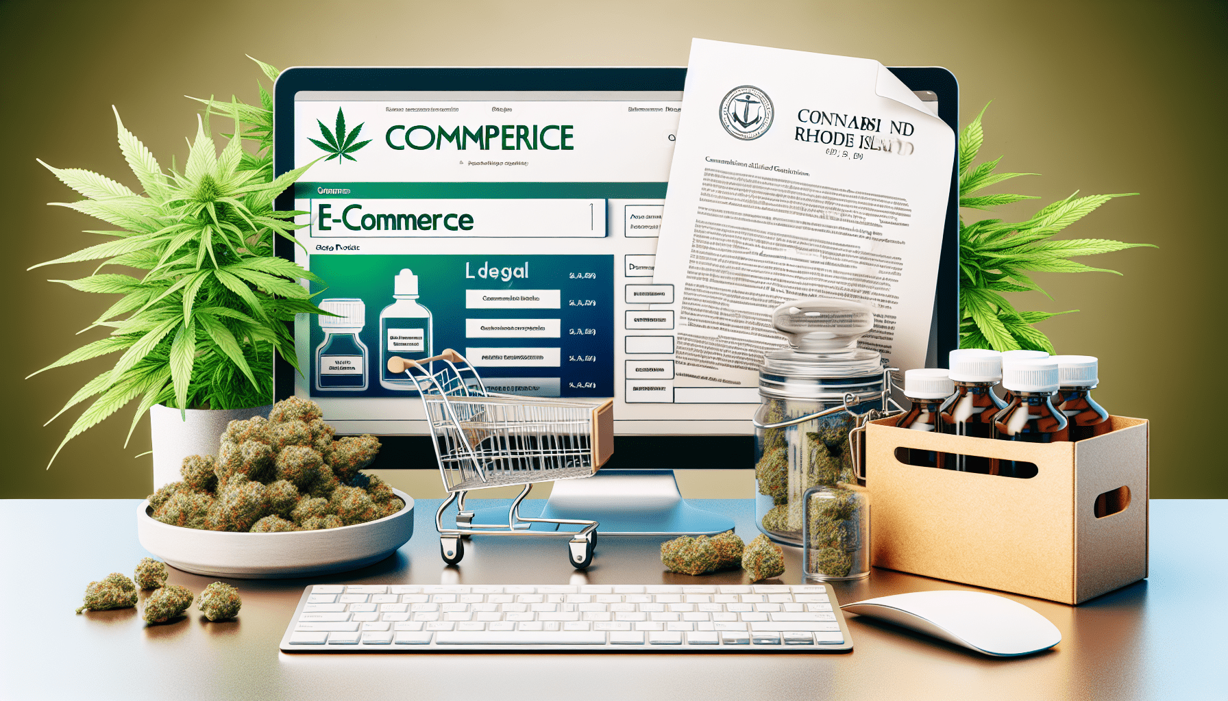 Legal Implications Of Selling Cannabis Online In Rhode Island.